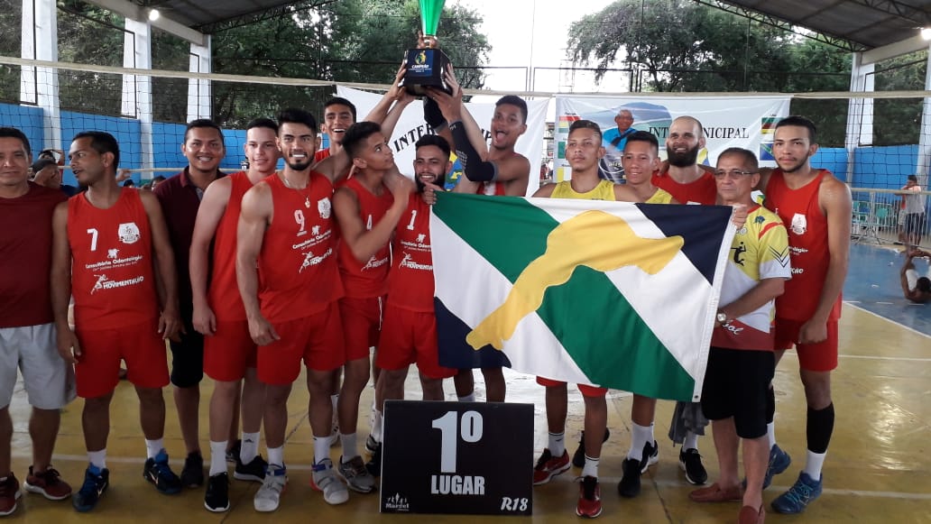 Laranjal do Jari é campeão no Intermunicipal de Voleibol, no Masculino e Feminino.